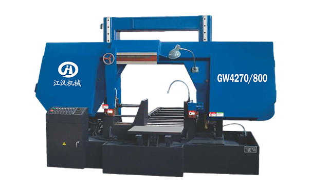 岑溪GW4270/800双柱龙门卧式带锯床