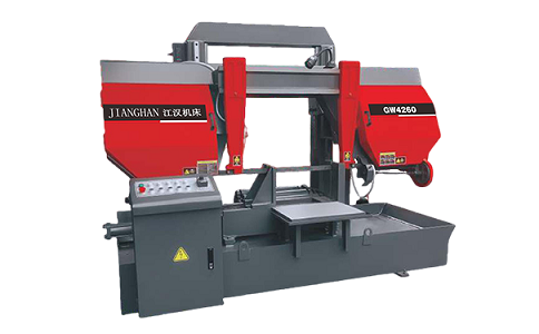 岑溪龙门带锯床运行中途停止切割产生的原因是什么？